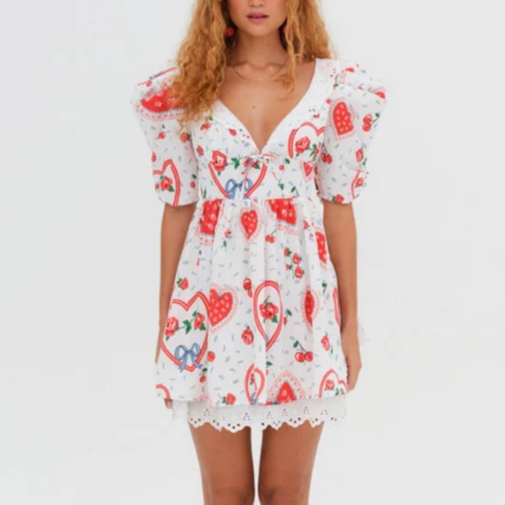 For love and lemons daisy mae mini dress sz XS
